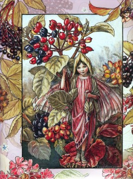 大衆的なファンタジー Painting - 旅する木の妖精 ファンタジー